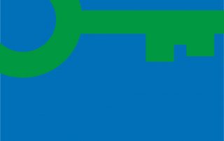 Green Key logo in color with text